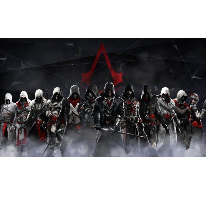 Tapis De Souris Gaming Assassin's Creed Shadow - XXL 90x40 Cm - Licence Officielle - Surface Antidérapante - Cadeau Gamer