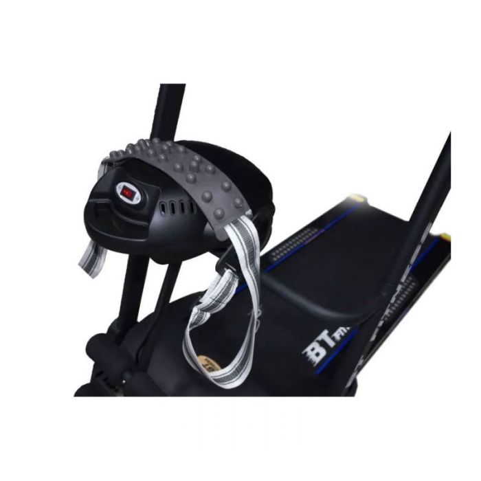 Tapis Roulant BT FITNESS BT500 + Avec Plaque Vibrante - Noir & Bleu (BT-T80-PLUS-PL-VIB)