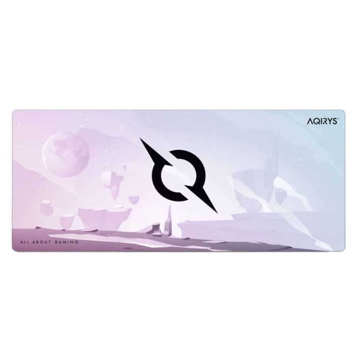 Tapis Souris Gamer AQIRYS GRAVITY Extra Large - Blanc