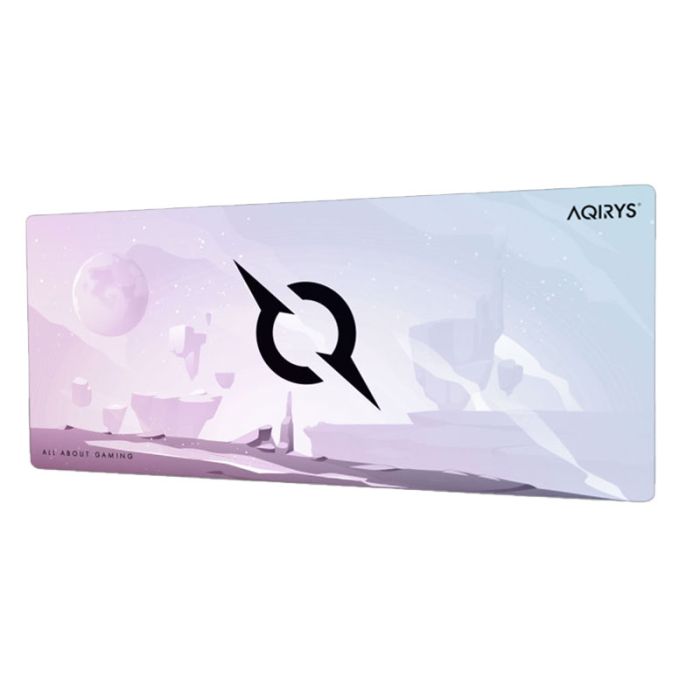 Tapis Souris Gamer AQIRYS GRAVITY Extra Large - Blanc