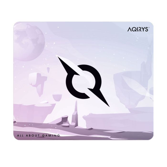 Tapis Souris Gamer AQIRYS GRAVITY Medium - Blanc