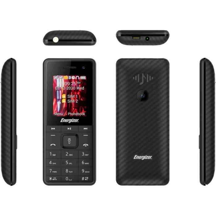 Téléphone Portable ENERGIZER E3 - Noir