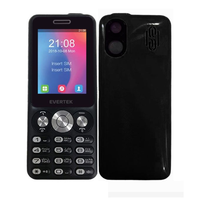 Téléphone Portable EVERTEK E24 - Noir