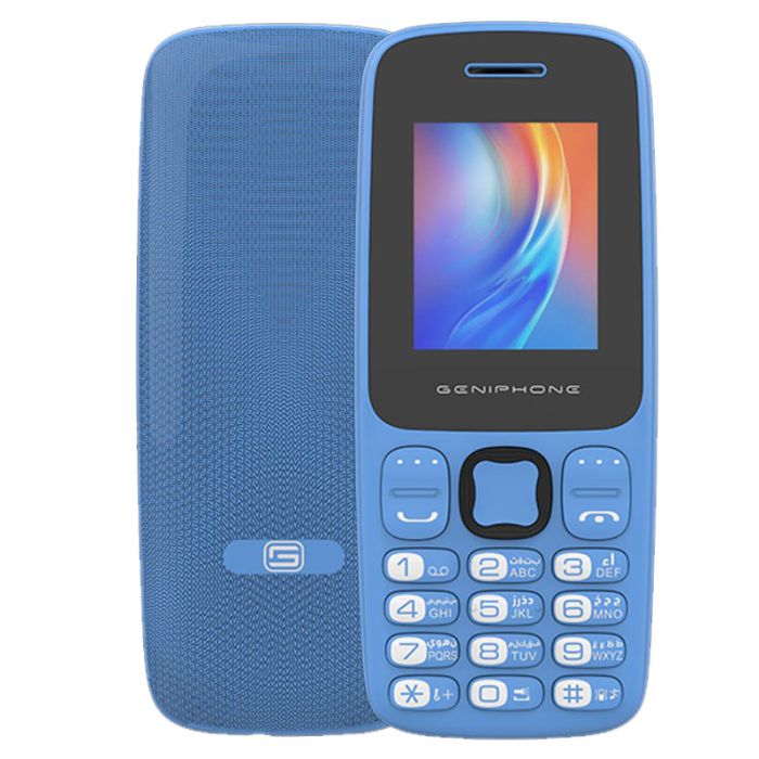 Téléphone Portable GENIPHONE A2 Mini - Bleu Ciel