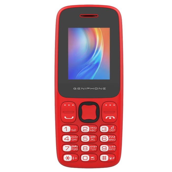 Téléphone Portable GENIPHONE A2 Mini - Rouge