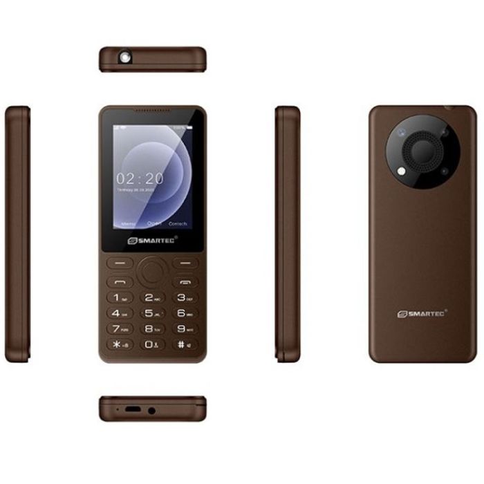 Téléphone Portable SMARTEC S24 - Marron 