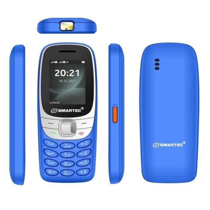 Téléphone Portable SMARTECR6 - Bleu