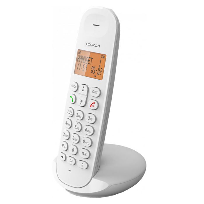 Téléphone Sans Fil DECT LOGICOM Iloa 150 Solo - Blanc