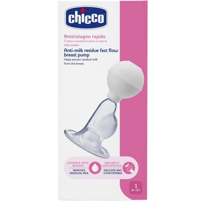 Tire Lait Manuel CHICCO Anti-stagnation - Blanc