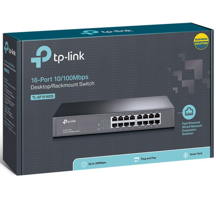 Switch TP-LINK TL-SF1016DS 16 ports 10/100 Mbps