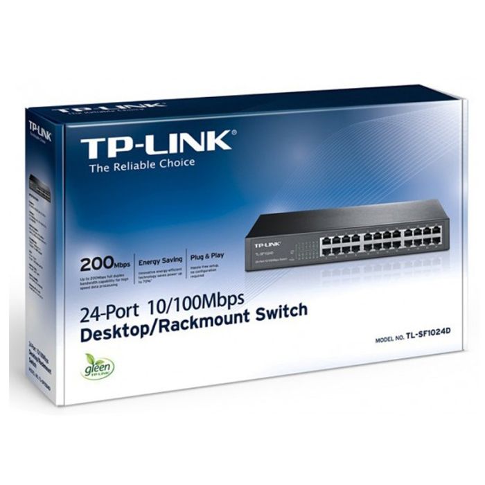 Switch TP-LINK TL-SF1024D 24 ports 10/100 Mbps