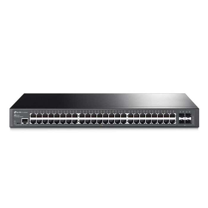 Switch Administrable TP-LINK JetStream 48 ports 10/100/1000 Mbps L2 + 4 Ports SFP