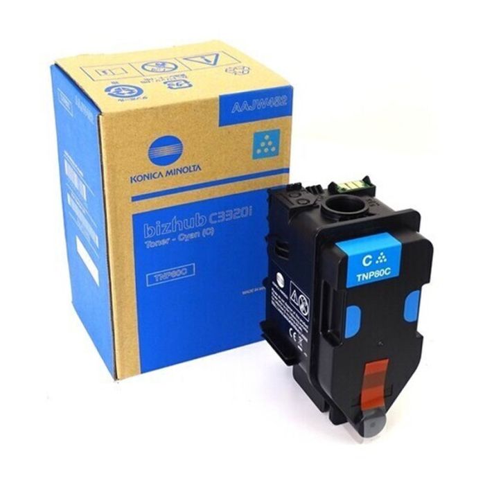 Toner Laser Original KONICA MINOLTA TNP80C - Cyan