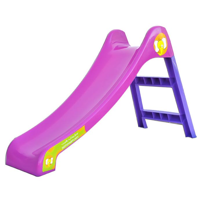 Toboggan SOTUFAB Éléphant Pour Enfant - Violet Et Vert