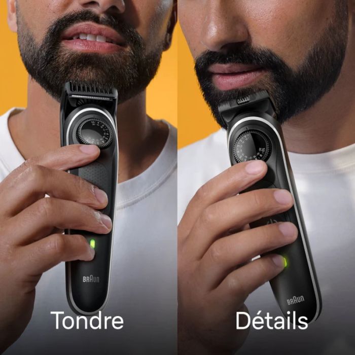 Tondeuse à Barbe 5EN1 BRAUN BT5421 Rechargeable - Noir