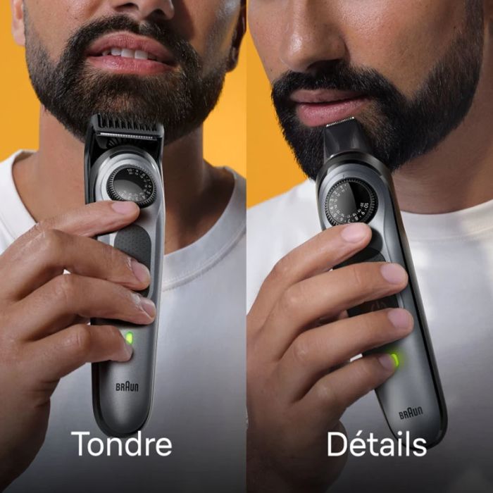 Tondeuse à Barbe 5EN1 BRAUN BT5440 Rechargeable - Noir