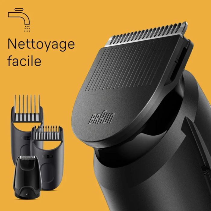 Tondeuse à Barbe Rechargeable BRAUN BT3440 - Noir