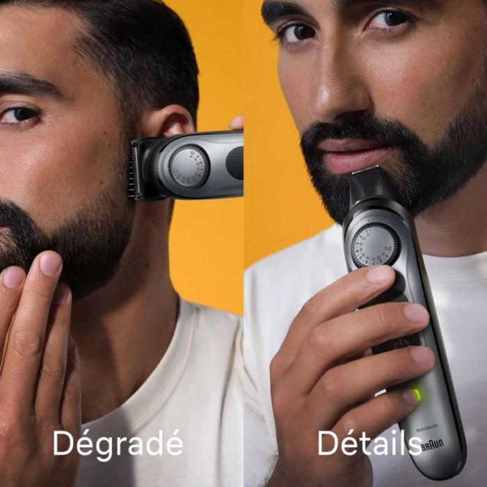 Tondeuse à Barbe Rechargeable BRAUN Series 7 BT7420 - Gris