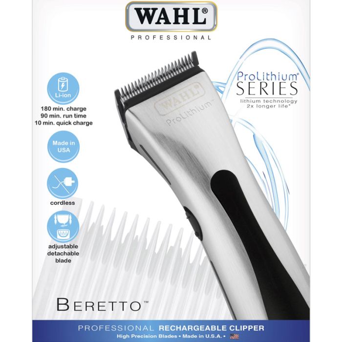 Tondeuse Cheveux Pro WAHL Beretto - Chrome