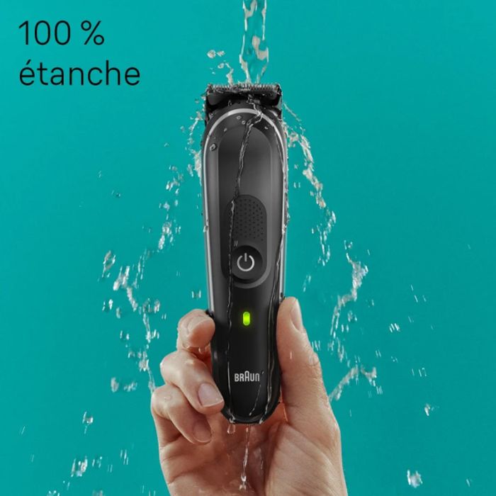 Tondeuse Multifonction 10EN1 BRAUN MGK5440 Rechargeable - Noir