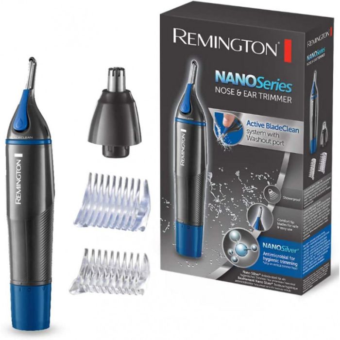 Tondeuse Nez & Oreilles REMINGTON Nanoseries NE3850 - Noir&Bleu