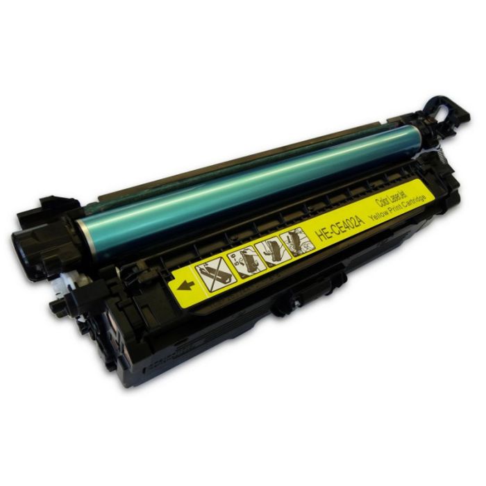 Toner Adaptable Compatible HP 507A CE402A/CE252A - Jaune (CE402A-CE252A)