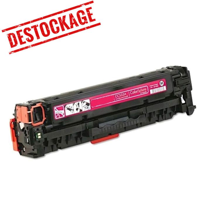 Toner Adaptable Compatible HP CC533A-CE413X-CF383X - Magenta (CC533AA)