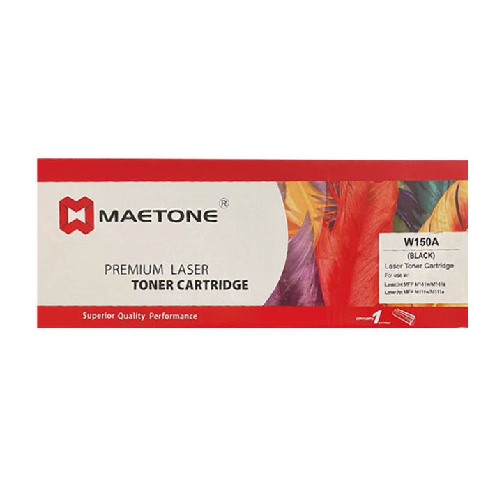 Toner adaptable MAETONE HP 150 A avec puce PR M141A et M141W