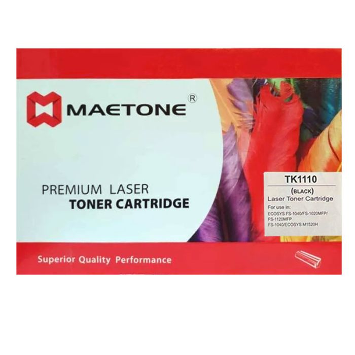 Toner adaptable MAETONE KYOCERA TK-1110 - Noir 