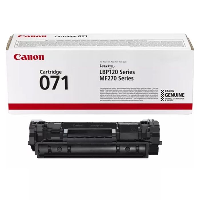 Toner Laser CANON D'origine 071 Pour les imprimantes i-SENSYS - Noir