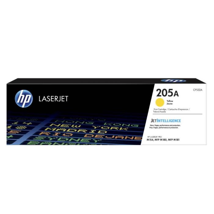 Toner d'origine HP 205A - Jaune (CF532A)