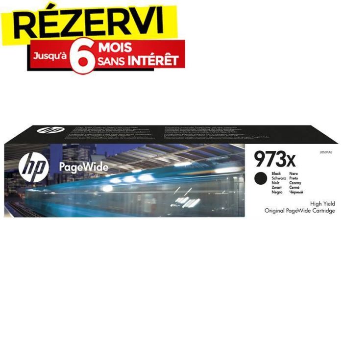 Cartouche Original HP 973X PageWide (L0S07AE)