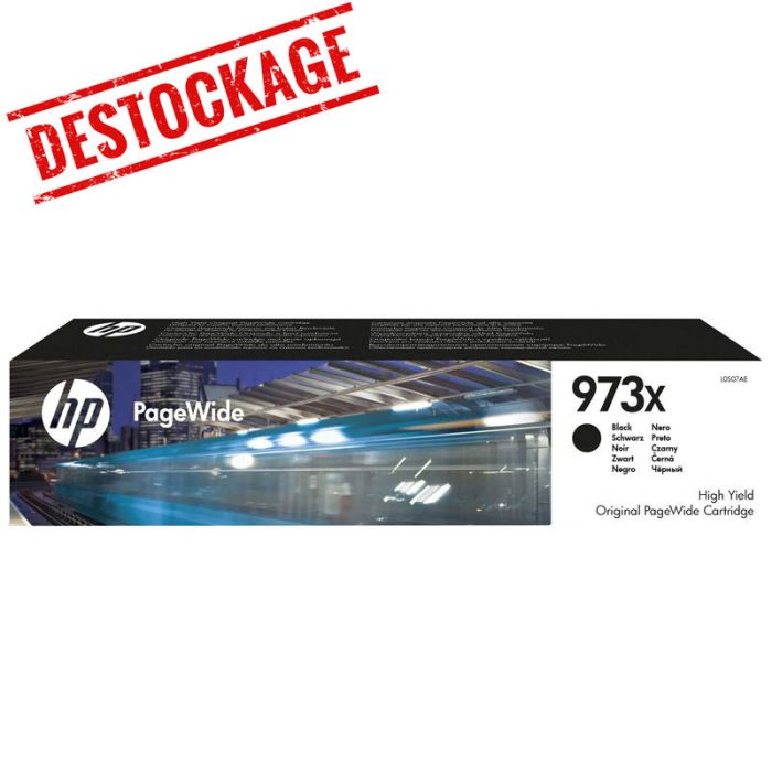 Cartouche Original HP  973X PageWide - Noir (L0S07AE)