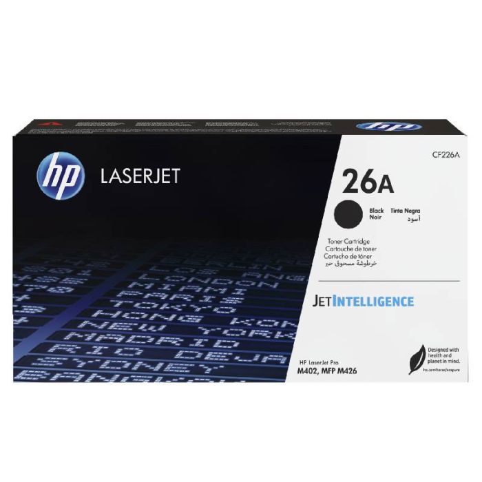 Toner HP LaserJet 26A (CF226A) Noir