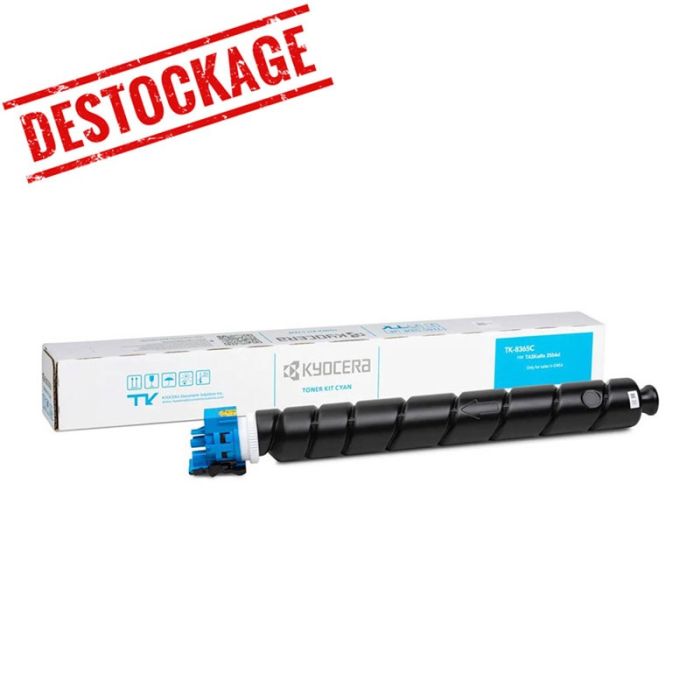 Toner Laser d'origine CYAN KYOCERA  TK-8365C  POUR 2554CI 