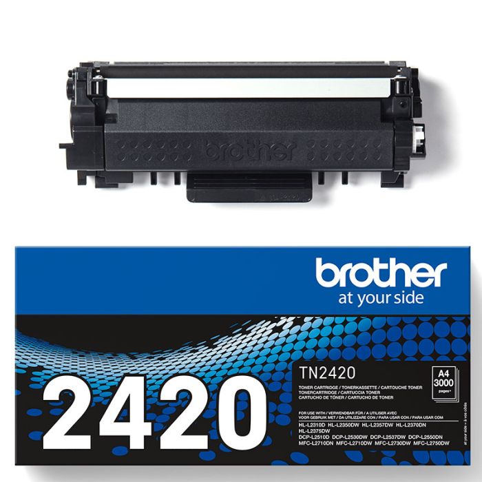 Toner Laser Original BROTHER TN-2420 - Noir(TN2420)