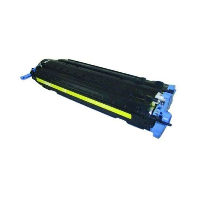 Toner LaserJet Adaptable Compatible HP 124A - Jaune (Q6002AA)