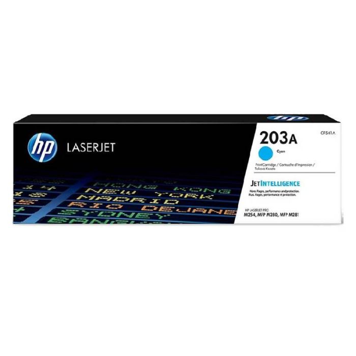 Toner LaserJet Original HP 203A - Cyan (CF541A)