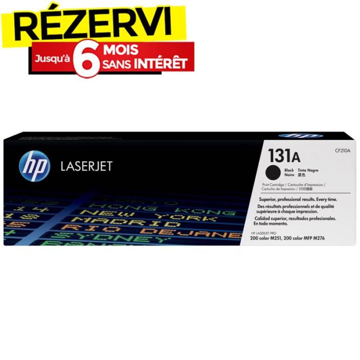 Toner LaserJet Original HP 131A - Noir (CF210A)