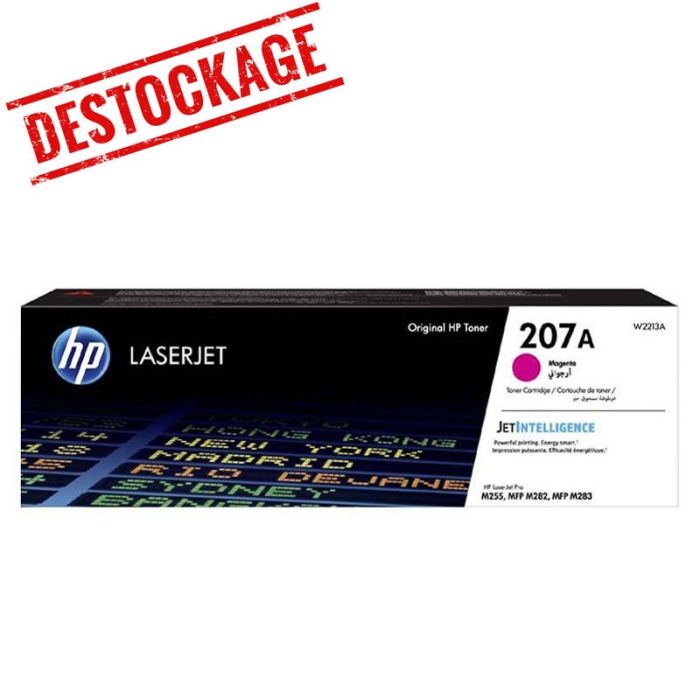 Toner LaserJet original HP 207A - Magenta (W2213A)