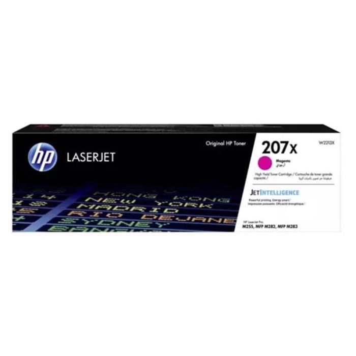 Toner LaserJet Original HP 207X à Haute Capacité - Magenta (W2213X)