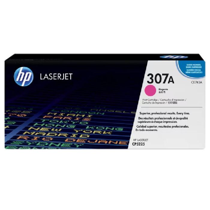 Toner LaserJet Original HP 307A - Magenta (CE743A)