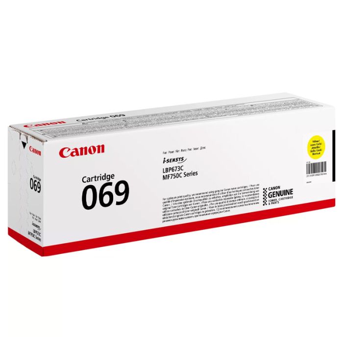 Toner original CANON i-SENSYS 069 Y -  jaune(5091C002AA)