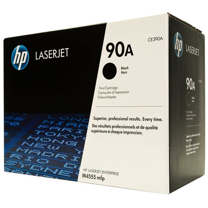  Toner LaserJet original HP 90A - Noir (CE390A )