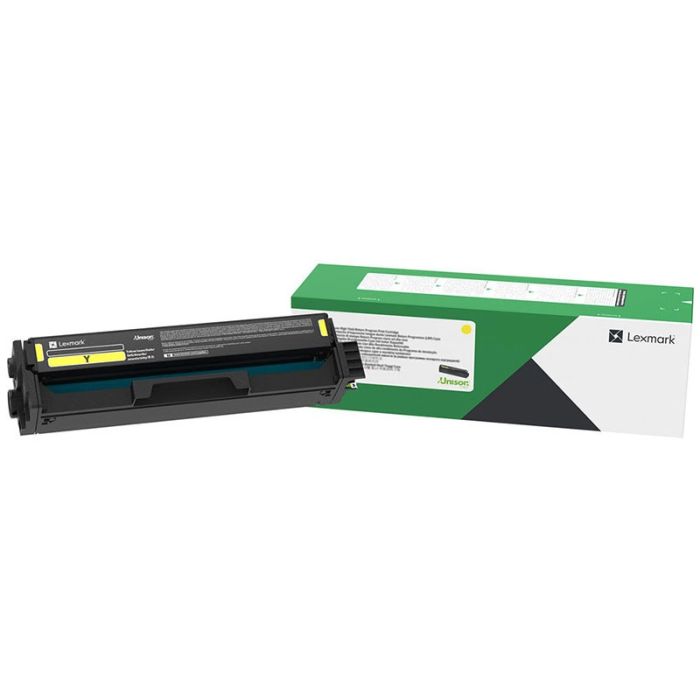  Toner original LEXMARK CS331/CX331/CS431/CX431 - Jaune.