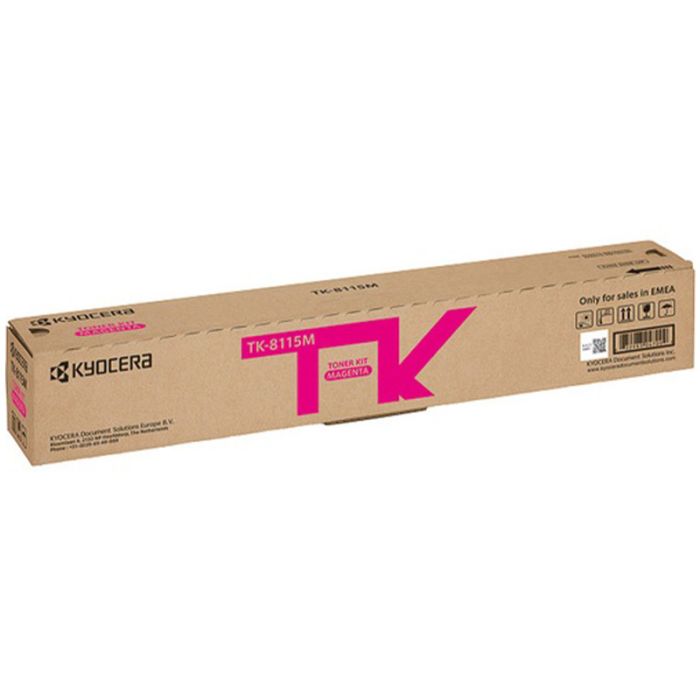 Toner Originale KYOCERA ISO - MAGENTA (TK-8115M)