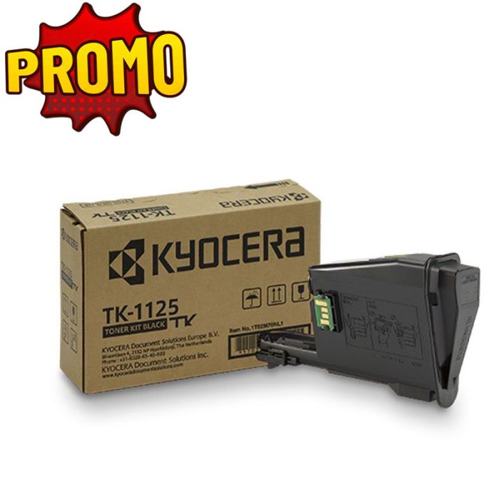 Toner Originale KYOCERA TK-1125 Pour ECOSYS FS1061DN/FS1325MFP(2.1)	- Noir 