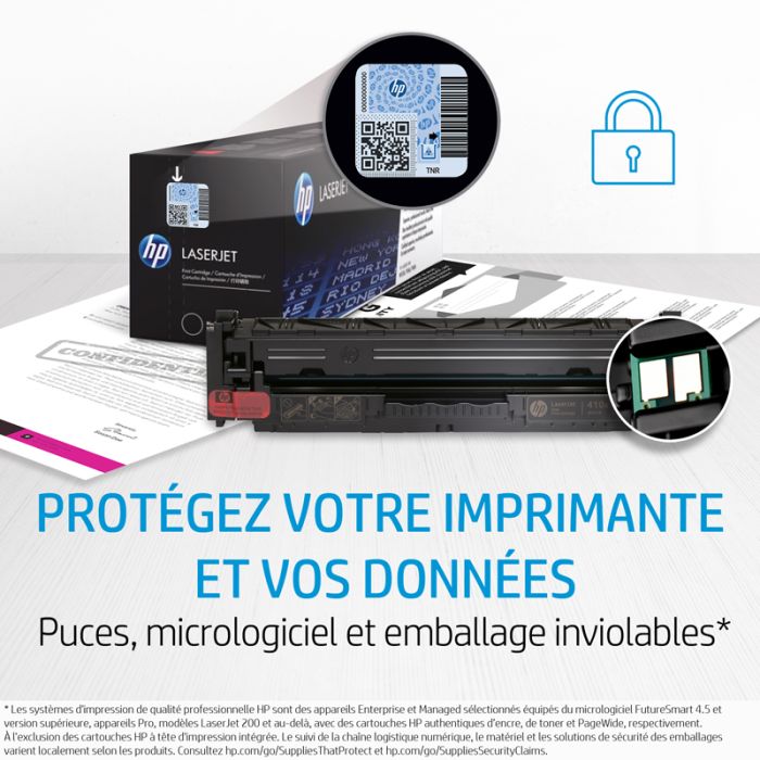 Toner LaserJet original HP - Cyan (CF401A)