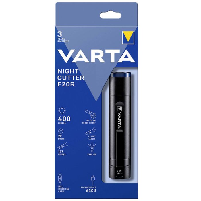 Torche VARTA Rechargeable F20R 