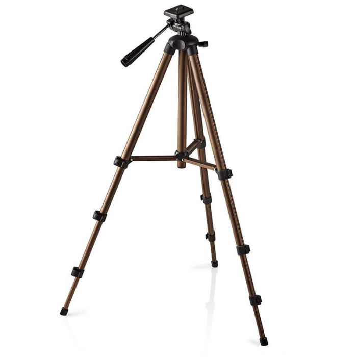 Trépied NEDIS Pour Appareil Photo Et Caméscope Max 2Kg - Noir&Bronze 